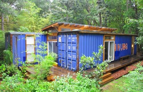 From the outside it looks like just an old rusty cargo container, but once you look inside…