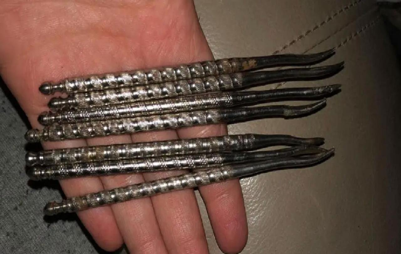 Do you remember these? Many finds mysterious tools in his grandparents’ home