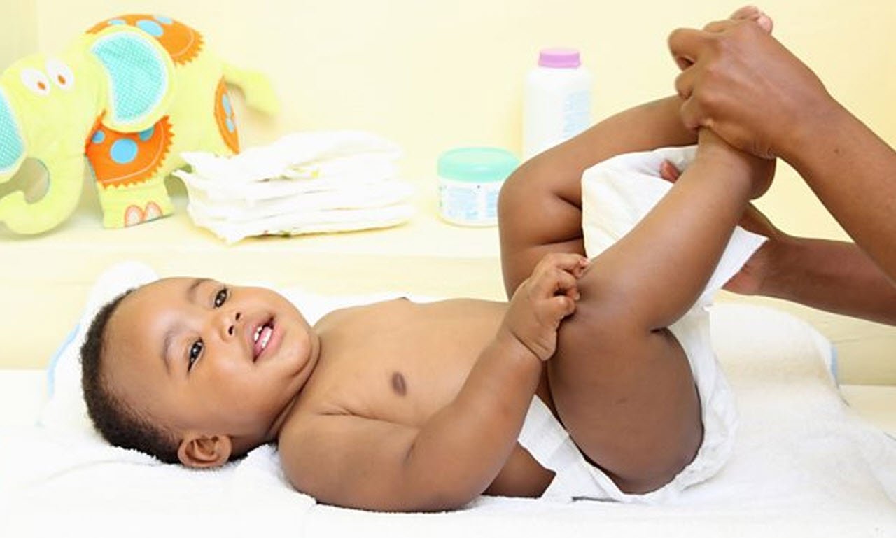 A “Relationship Expert” advises parents to obtain their consent before changing their baby’s nappy.