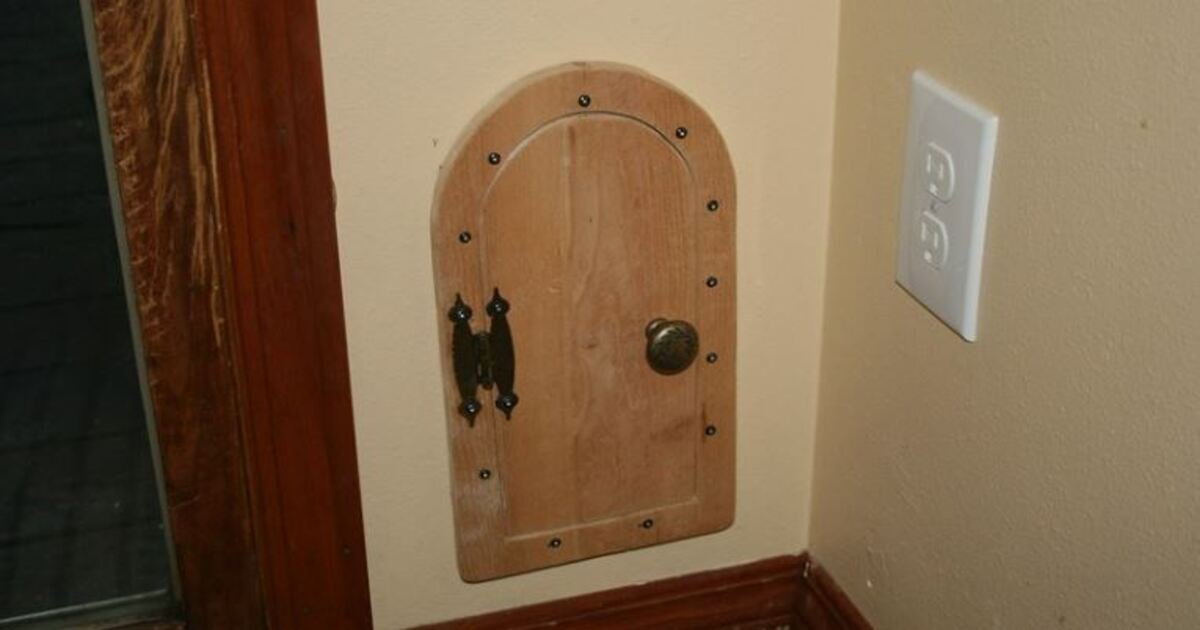 The Secret Behind the Subdued Little Doors in Old Houses Unveiled!