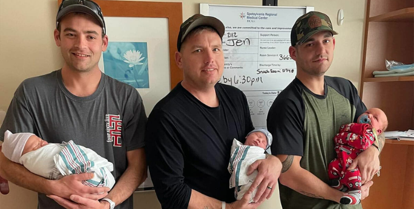 “Celebrating Simultaneous Fatherhood”: Three Firefighters from One Firehouse Become Dads within a Day