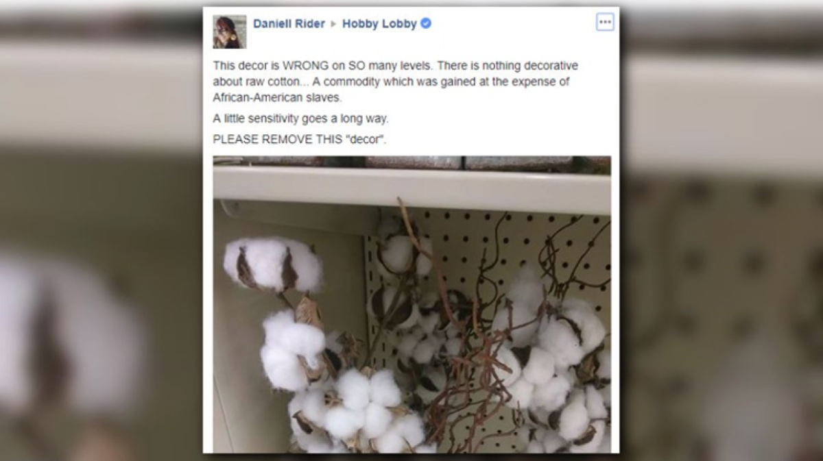 Woman’s Facebook Post About ‘Offensive’ Hobby Lobby Decoration Sparks Controversy