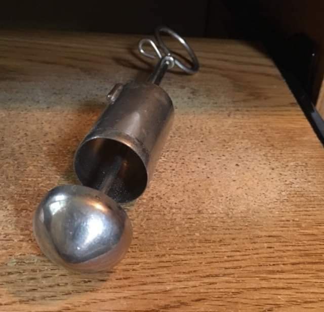 “This was in my grandma’s kitchen drawer. We have no idea what it is.”