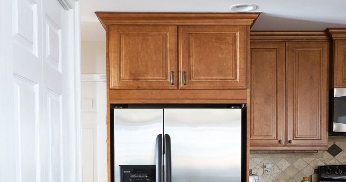 How to Use Cabinets Above Your Fridge Correctly