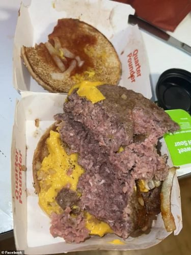 Customer Left Furious After What She Found In Her McDonald’s Burger