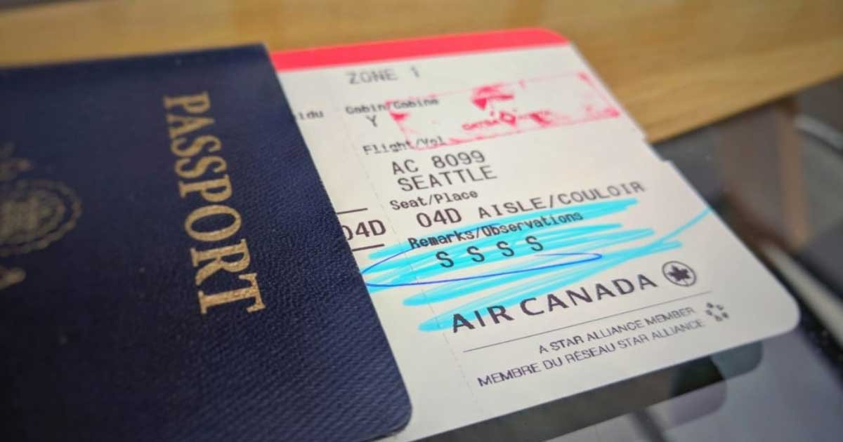 What Does Your Boarding Pass’s “SSSS” Mean?