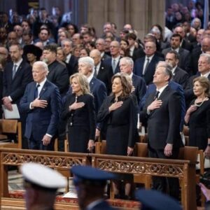 Kamala Harris Shares Photo Of Carter Funeral, Sparks Outrage After People Notice Small Detail.