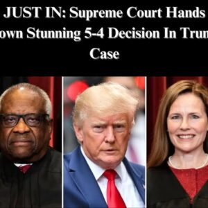 Supreme Court Issues Conflicted Ruling In Trump Case