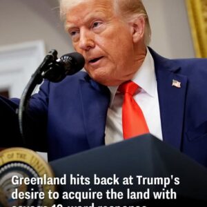 Greenland Slams Trump’s Land Grab Ambitions—A Savage 10-Word Response Says It All Greenland Slams Trump’s Land Grab Ambitions—A Savage 10-Word Response Says It All