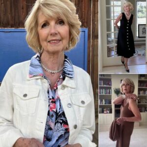76-year-old grandmother ripped apart in comments after modeling sleeveless dress on social media 76-year-old grandmother ripped apart in comments after modeling sleeveless dress on social media
