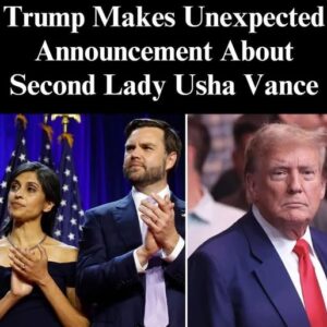 Trump Unveils Surprise Appointment About Second Lady Usha Vance Trump Unveils Surprise Appointment About Second Lady Usha Vance