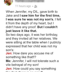 I Found Out My DIL Gave Birth to a Child That Was Not My Son’s and Didn’t Let Her Get Away with It I Found Out My DIL Gave Birth to a Child That Was Not My Son’s and Didn’t Let Her Get Away with It
