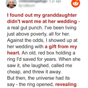 2/ Girl Mocks Poor Grandma for Cheap Old Ring She Gifts Her, Throws It Away and It Opens — Story of the Day 2/ Girl Mocks Poor Grandma for Cheap Old Ring She Gifts Her, Throws It Away and It Opens — Story of the Day