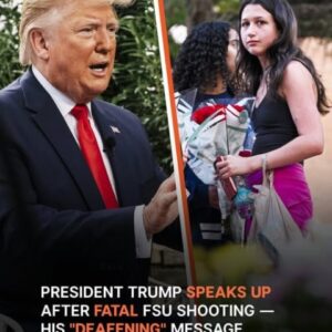 President Donald Trump Addresses Deadly FSU Shooting – His Message Ignites a Public Stir President Donald Trump Addresses Deadly FSU Shooting – His Message Ignites a Public Stir