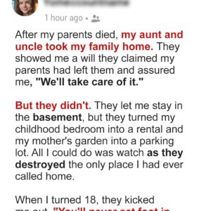 They Took My Parents’ House and Banished Me to the Basement—Years Later, I Found Out Why They Took My Parents’ House and Banished Me to the Basement—Years Later, I Found Out Why