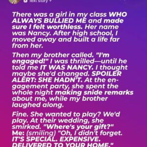 My Brother’s Fiancée Was My Childhood Bully My Brother’s Fiancée Was My Childhood Bully