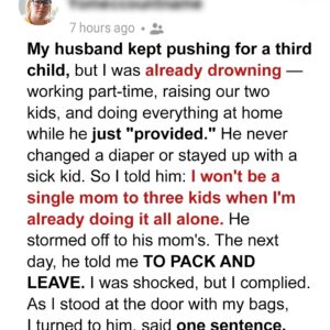 My Husband Demanded a Third Child – After My Husband Demanded a Third Child – After