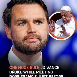 2/ JD Vance Sparks a Stir After Breaking a Significant Vatican Rule… 2/ JD Vance Sparks a Stir After Breaking a Significant Vatican Rule…