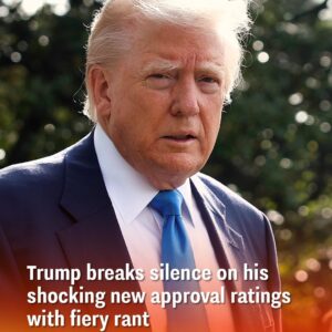 Trump breaks silence on his shocking new approval ratings with fiery rant Trump breaks silence on his shocking new approval ratings with fiery rant