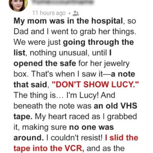 I Was Curious Why My Parents Kept an Old Videotape in the Safe until I Saw What Was on It — Story of the Day I Was Curious Why My Parents Kept an Old Videotape in the Safe until I Saw What Was on It — Story of the Day