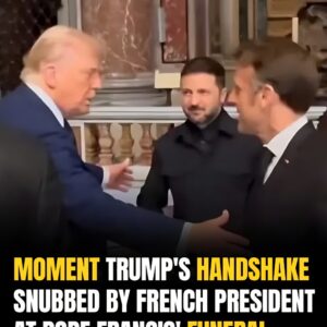 2/ Awkward Moment: Macron Appears To Snub Trump’s Handshake At Pope Francis’ Funeral 2/ Awkward Moment: Macron Appears To Snub Trump’s Handshake At Pope Francis’ Funeral