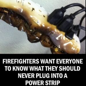 Firefighters Want Everyone To Know What They Should Never Plug Into A Power Strip Firefighters Want Everyone To Know What They Should Never Plug Into A Power Strip