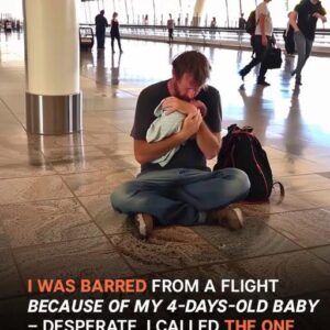 Widower Is Barred from Boarding a Flight with His Newborn Baby, 82-Year-Old Meredith Helps Him Widower Is Barred from Boarding a Flight with His Newborn Baby, 82-Year-Old Meredith Helps Him