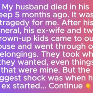 My Husband’s Ex Wanted to Make Me Homeless and Poor, But Karma Got Her