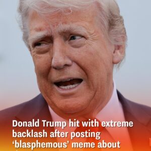 Donald Trump hit with extreme backlash after posting ‘blasphemous’ meme about the Pope Donald Trump hit with extreme backlash after posting ‘blasphemous’ meme about the Pope
