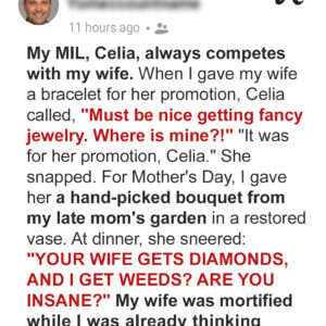 My MIL Demanded I Buy Her Luxury Gifts Like I Do for My Wife – So I Gave Her… My MIL Demanded I Buy Her Luxury Gifts Like I Do for My Wife – So I Gave Her…